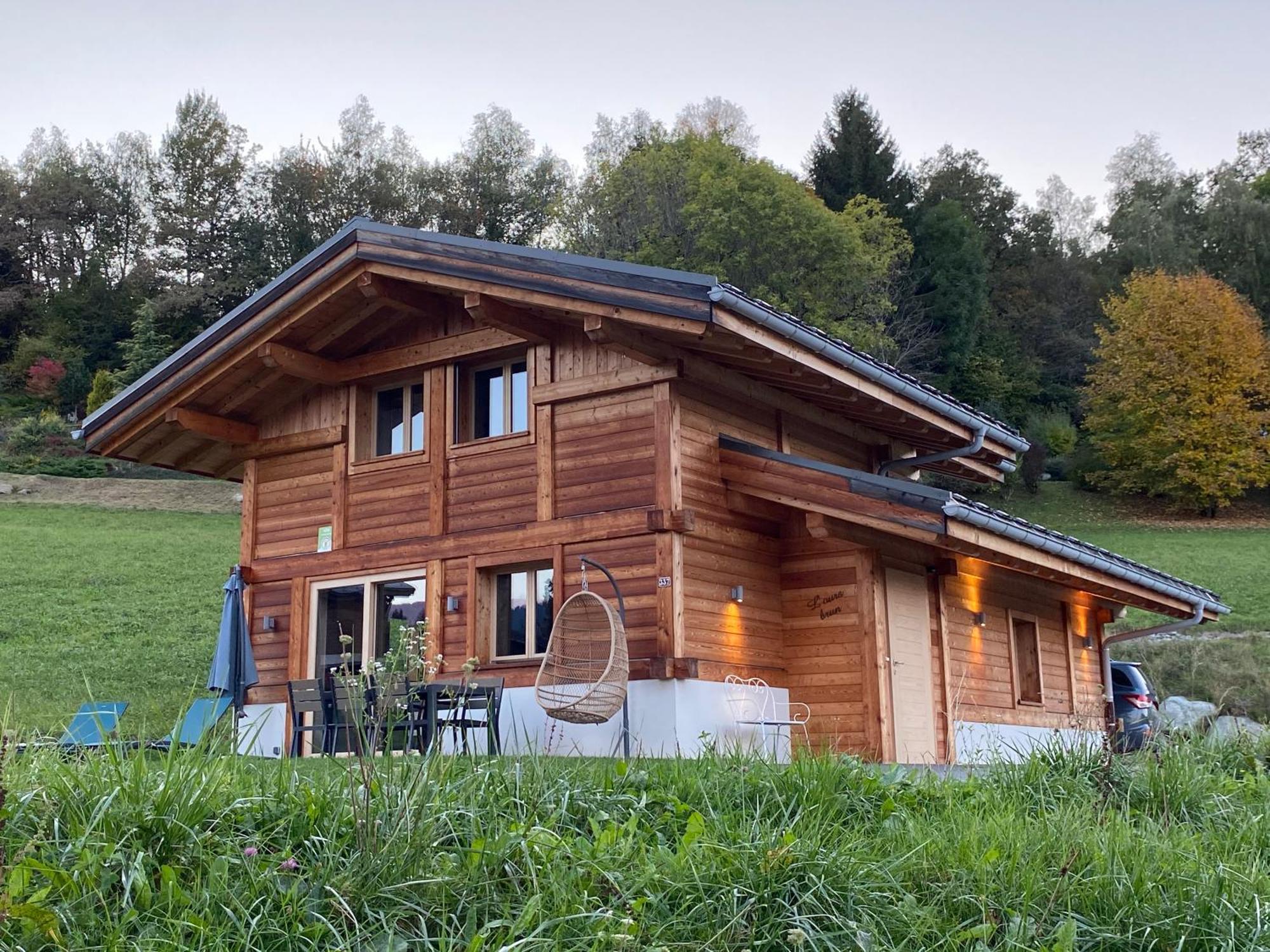 Les Ours De Combloux Villa Exterior photo